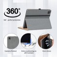 thumbnail image 4 of Funda para tablet Oduio para Samsung Galaxy Tab A8 10.5 de cuero PU, 4 of 6