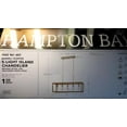 thumbnail image 3 of Hampton Bay Boswell Quarter 34 in. 5-Light Brushed Nickel Farmhouse Linear Chandelier with Weathered Wood Accents, 3 of 4