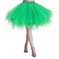 JAKANYQ Skirt For Women Christmas Dance Party Tulle Holiday Party TuTu