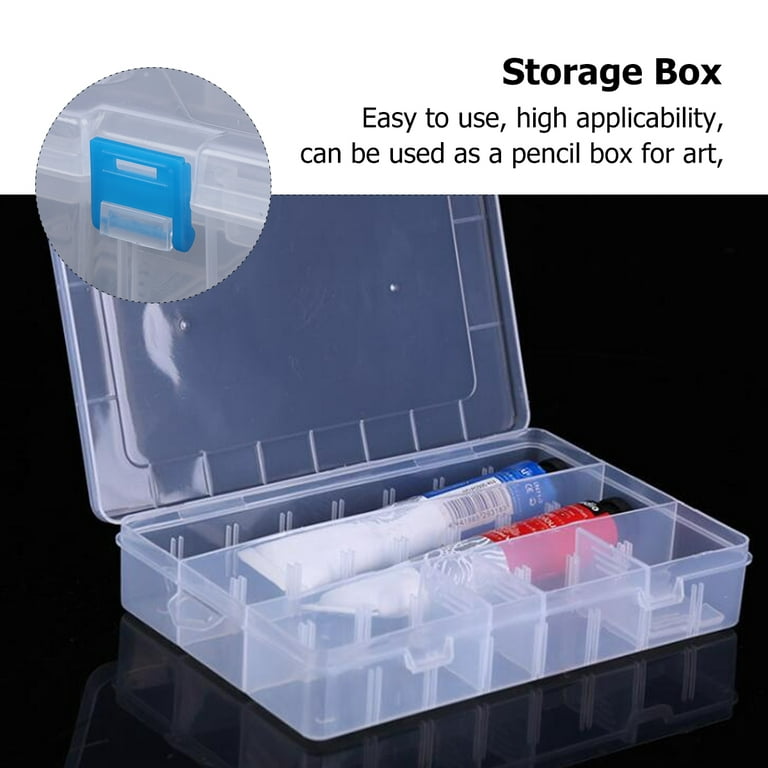 Funtopia Plastic Art Box for Kids, Small Storage Box for Kids