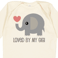 thumbnail image 4 of Inktastic Loved by My Gigi Grandma Boys or Girls Long Sleeve Baby Bodysuit, 4 of 5