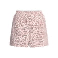 thumbnail image 5 of No Boundaries Sleepwear Cotton Boxer Shorts, 3'' Inseam, Women's XS-XXL, 5 of 5