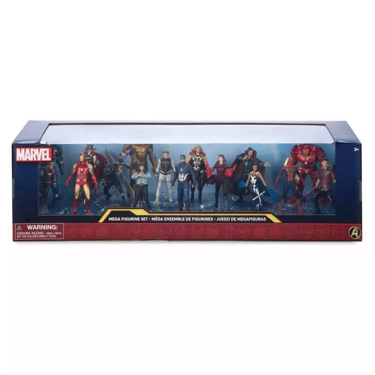 MARVEL アベンジャーズ　ブロマイド　セット Marvel Avengers 16-Piece PVC Mega Figurine Playset (2024
