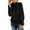Black, variant on Vedolay Womens Shirts Round Neck Sweatshirts Casual Loose Fit Sweatshirt Tee Black,S