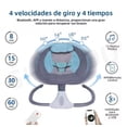 thumbnail image 4 of Mecedora electrica bebé con mosquitero color azul, 4 of 4