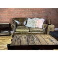 thumbnail image 2 of Blush Natural Sheepskin Square Pillow, 2 of 3