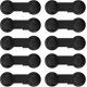 thumbnail image 1 of Guantes de juego para controlador de juegos móvil, material de fibra nano-plata con dedo táctil, guantes de pantalla táctil sin costuras, transpirables y antisudor de alta sensibilidad para juegos de, 1 of 5
