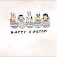 thumbnail image 2 of Peanuts Easter T-shirt, Snoopy Woodstock Charlie Brown Egg Design, 2 of 2