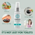 thumbnail image 6 of MIST N' GO By OMAZE Refresh Toilet Spray | Bathroom Spray Odor Eliminator | Toilet Smell Eliminator Deodorizer - Breeze + Dream 2 Oz x2 + Breeze 0.68 Oz x1, 6 of 7
