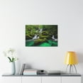 thumbnail image 6 of Jungle Waterfall In Thailand Modern Multicolor Scenic Nature Photography Canvas Home Office Decor Ready to Hang, 6 of 18