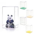 thumbnail image 4 of Thickened Acrylic Display Cabinet Dustproof Doll Display Box Display Showcase Blind Box Display Rack Storage Box WHITE L, 4 of 8