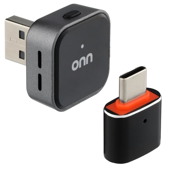onn Wireless USB Plug and Play Car Adapter