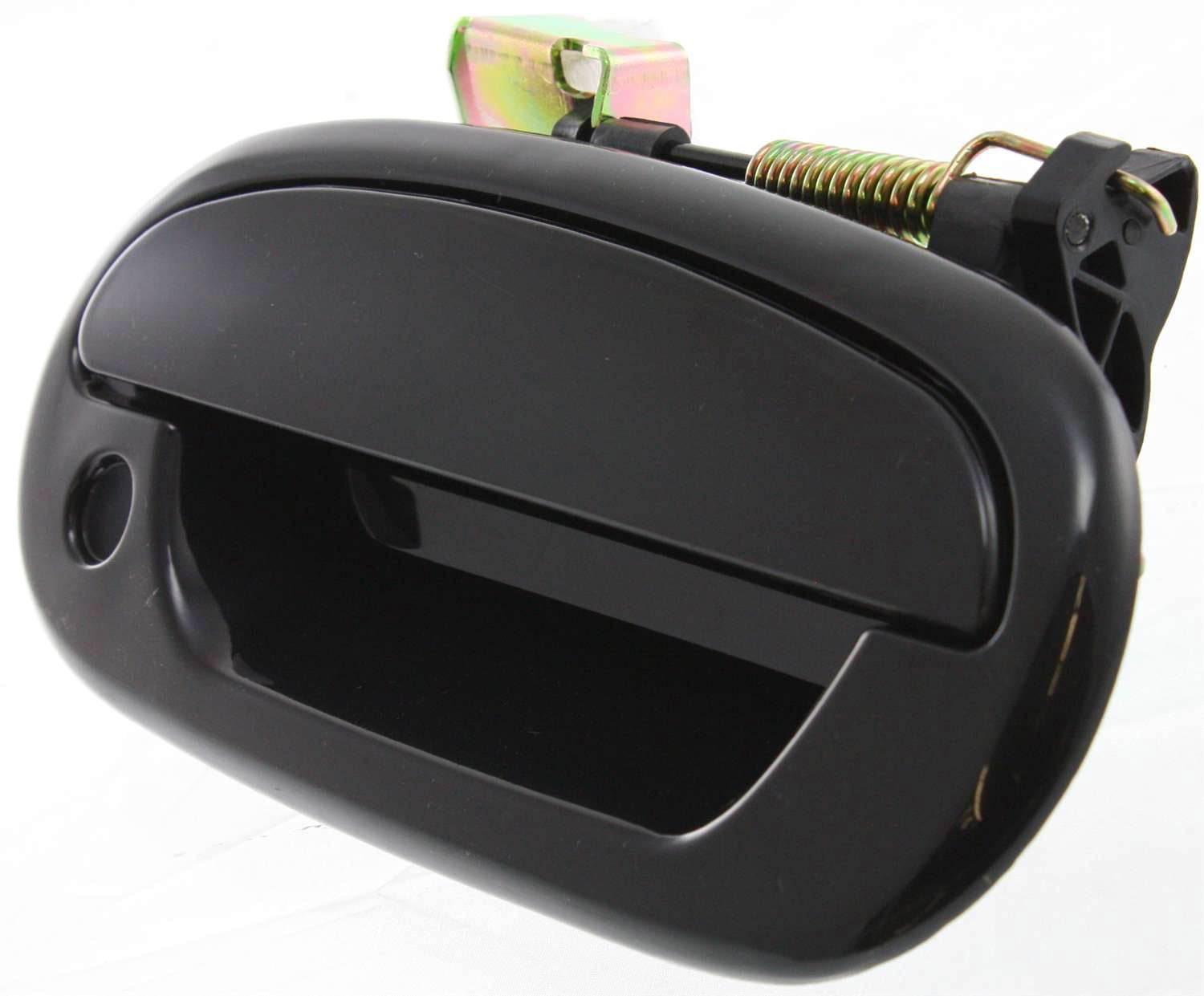 Replacement F462173 Exterior Door Handle Compatible with 1997-2002 Ford Expedition 1997-2003 F-150 Front, Right Passenger Smooth Black