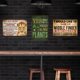 thumbnail image 5 of Letrero de metal vintage con texto divertido de planta para garaje, letreros personalizados para jardín, cueva, placa artística, póster, decoración de pared, 5 of 9