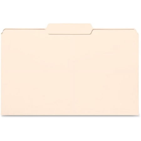 Business Source 1/3 Tab Cut Legal Recycled Top Tab File Folder – 8 1/2 x 14 – 3/4 Expansion – Stock – Manila – 10% Recycled – 100 / Box | Bundle of 10 Boxes