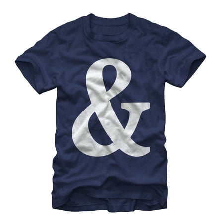 Men s Lost Gods Ampersand Graphic Tee Navy Blue X Large