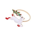 thumbnail image 1 of Christmas Napkin Rings Holders Christmas Napkin Holder Deer Merry Christmas Santa Hat Red Bow Christmas Tree Napkin For Dinner Party Table Decorations, 1 of 4