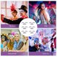 thumbnail image 3 of 6 conjuntos de ancianos Fake Eye Cyebrows Props Llush Artificial Fake Bigache Halloween Party Traje, 3 of 5