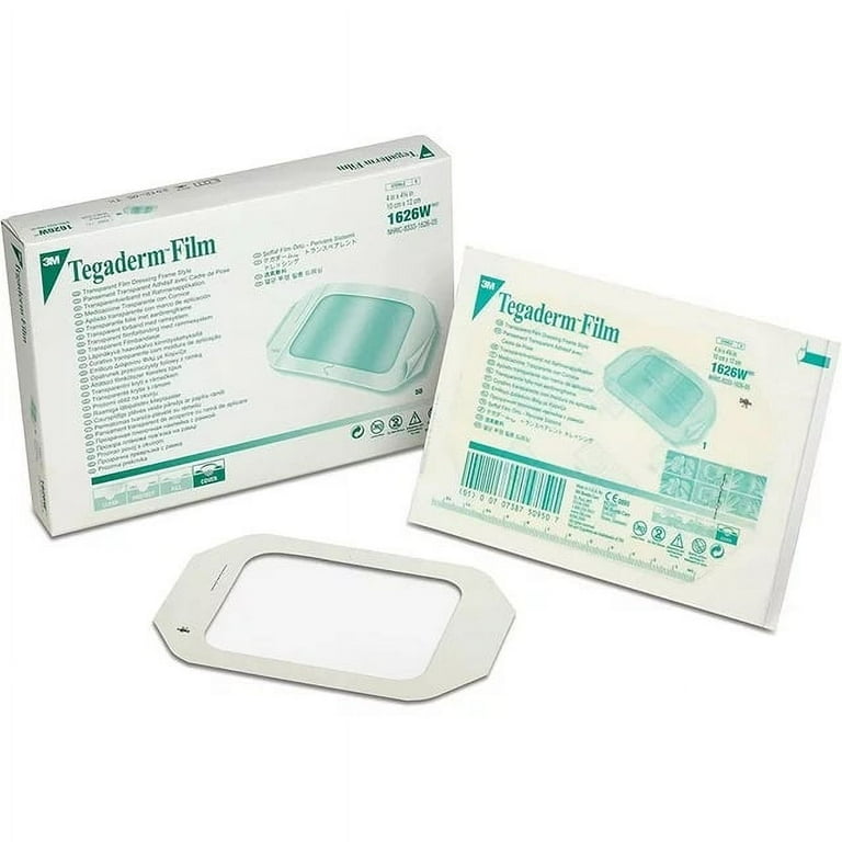 3M Tegaderm 1626W Transparent Film Dressing 4
