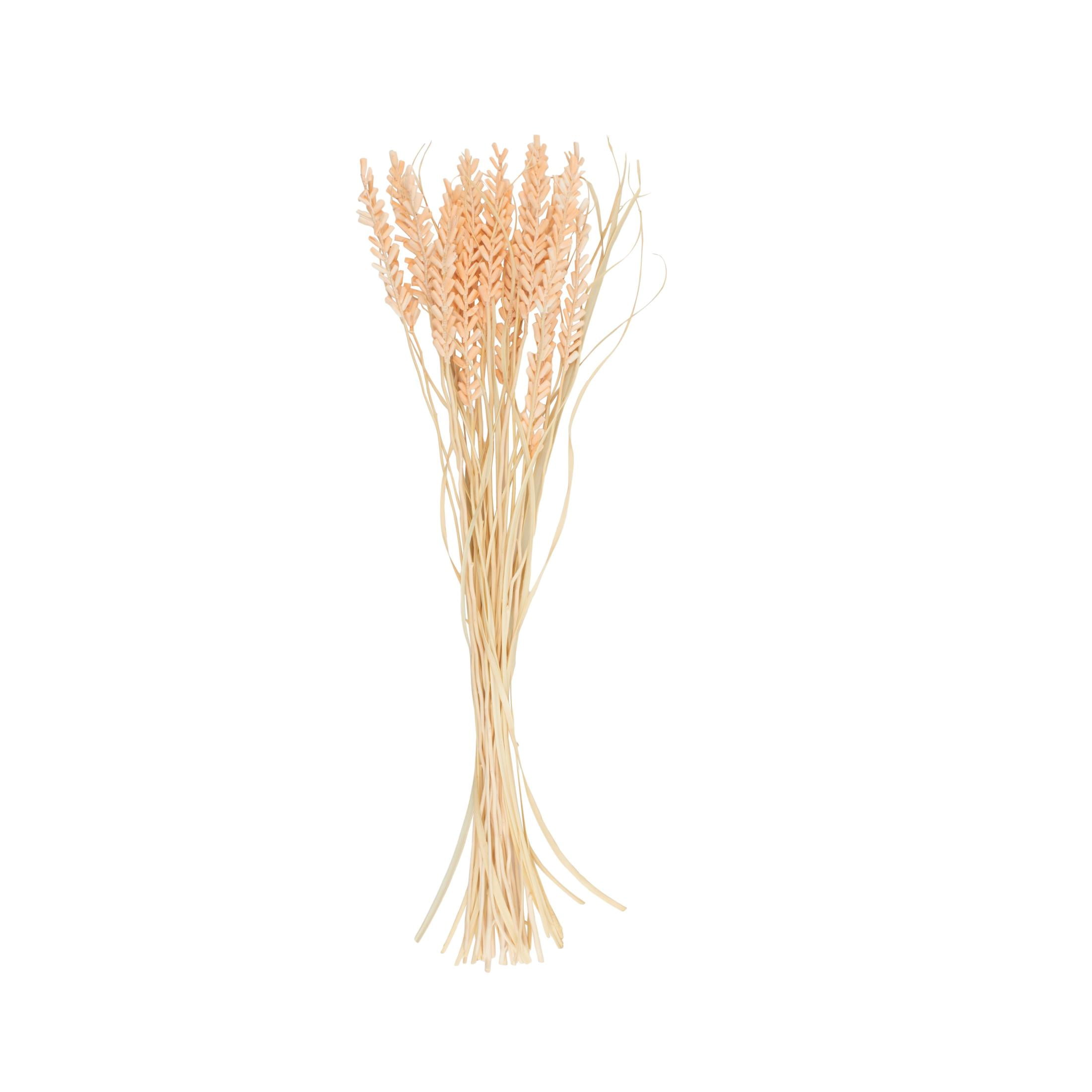 41" Tall Floral Bouquet Dried Plant Natural Foliage Branch Bouquet with Cream Stems, by DecMode