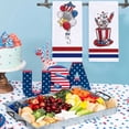 thumbnail image 2 of asddcavvf Independence Day Kitchen Towels Set Of 2 Colorful Star Flag Print Dish Towels Independence Day Decorations, 2 of 9
