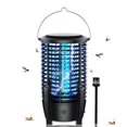 thumbnail image 1 of Luz de camping portátil 2 en 1 y exterminador de mosquitos Lámpara eléctrica para exteriores de 2000 V Batería recargable incorporada de 3600 mAh Luz antimosquitos IPX5 con asa colgante Red protectora, 1 of 8