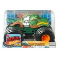 thumbnail image 1 of Hot Wheels Monster Trucks, Oversized Monster Truck in 1:24 Scale, Rageasaur, 1 of 2