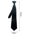 thumbnail image 6 of Happy Date Male Neckties Black, 2 count, 6 of 8
