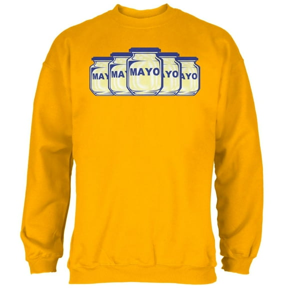 Cinco De Mayo Funny Jar Joke Mens Sweatshirt Gold X-LG