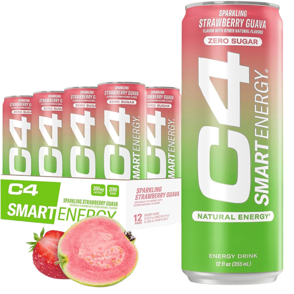 CELLUCOR C4 SMART ENERGY 12 PACK 355ml c/u pre entreno