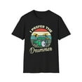thumbnail image 2 of Funny Rock Music Band Drum Player Retro Vintage T-shirt, 2 of 5