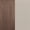 Brown, variant on Martha Stewart Indoor-Outdoor Patio Set with 60" Table and 6 Dining Chairs with Brown Brushed Woodgrain Aluminum Finish and Cream All-Weather Seat Cushions