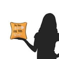 thumbnail image 4 of Halloween Ghost "I'm Too Old For This Sheet" Petite Accent Pillow 10" x 10", 4 of 5