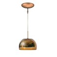 thumbnail image 1 of Jesco Lighting KIT-QAP503-CCBZ Plated Double Wall Bowl - Chocolate, 1 of 1
