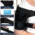 thumbnail image 4 of XIRQI 1PCS Shoulder Brace for Men and Women for Torn Rotator Cuff,Arm Sling Shoulder Immobilizer,Shoulder Compression Sleeve and Support For Pain Relief,Adjustable,Suitable for Arms, 4 of 7