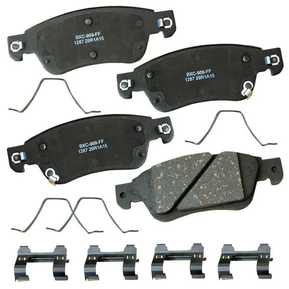 Bendix Brakes Disc Brake Pad Set Fits select: 2008 INFINITI G37 BASE/JOURNEY/SPORT, 2007-2008 INFINITI G35
