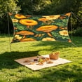 thumbnail image 6 of Cheapark 72.8 x 72.8 Inch Sun Shade Tent Camping Tarp Cover large waterproof shade tarp for camping backyard outdoor activity sun and rain shelter portable landscape cover Gift, 6 of 6