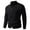 Black, variant on Mens Zip up Cardigan Sweater Casual Long Sleeve Stand Collar Base Knit Ribbed Slim Fit Sweaters Coat Fall Winter Top (XL, Red)