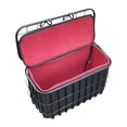 thumbnail image 2 of Colaxi Electric Scooters Rear Basket, Storage Basket, Sturdy, Practical Wire Easy to Install, with Cover Rear Cargo Rack for Riding 48.5cm With Liner, 2 of 8