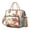 Beige-7, variant on Fairy Tale Mushroom Insulated Lunch Bag – Waterproof Leakproof Cooler Tote with Adjustable Strap Large Dual Compartment Lunch Box Featuring Cottagecore Fungi Aesthetic