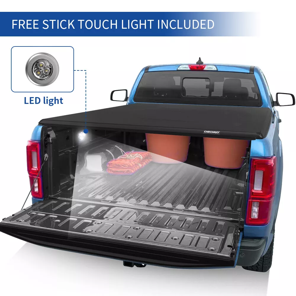 RVNI 5.6 ft Soft Roll Up Truck Bed Tonneau Cover for 2009-2023 Dodge Ram 1500 Classic