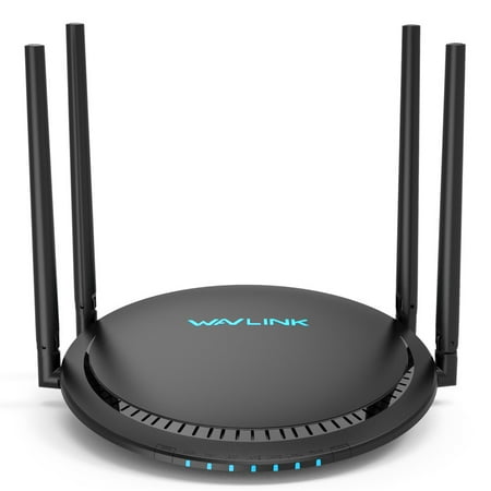 Wavlink AC1200 Smart WiFi Router - Dual Band Gigabit Wireless Internet Routers for Home, Works with Alexa, Parental Parental (The Best Internet For Gaming)
