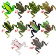 thumbnail image 3 of 6.5cm 19g Frog Lure Fishing Lures Artificial Soft Bait Fake Bait Freshwater Fishing Tackle, 3 of 8