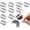 Cool White, variant on Mini LED Lights, 10 PCS Small Spotlight Battery Operated Tiny SMD Lamp for DIY Craft & Creative Decor. Perfect for Miniatures, Displays, and Custom Projects (Cool White)
