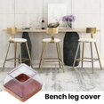 thumbnail image 3 of 12Pcs Chair Leg Cover Noise Reduction Chair Leg Floor Protectors Set Anti-slip Furniture Pad for Home, 3 of 5