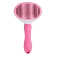 thumbnail image 1 of Cepillo de aseo profesional Zulema Botón rosa Rosado Cepillo de pelo autolimpiante, 1 of 8