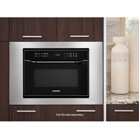 Samsung - 1.2 cu. ft. Countertop Convection Microwave with PowerGrill - Black