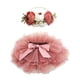 thumbnail image 2 of Conjunto de falda plisada para niña, falda con tutú, pantalones de PP, falda convexa, falda para niña, 2 of 6