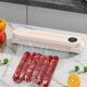 thumbnail image 2 of Máquina de sellado al vacío Ahorrador de alimentos húmedos y secos | Sistema de sellado automático con 10 bolsas | Diseño compacto de ABS | Conservación y almacenamiento prolongado de alimentos |, 2 of 10