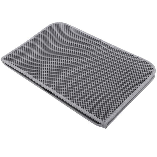 Environmental Double Layer Litter Mat, Comfortable Litter Trapping Mat, Foldable Design Control Pad For Cat Litter Mat Cat Litter Trapping Mat